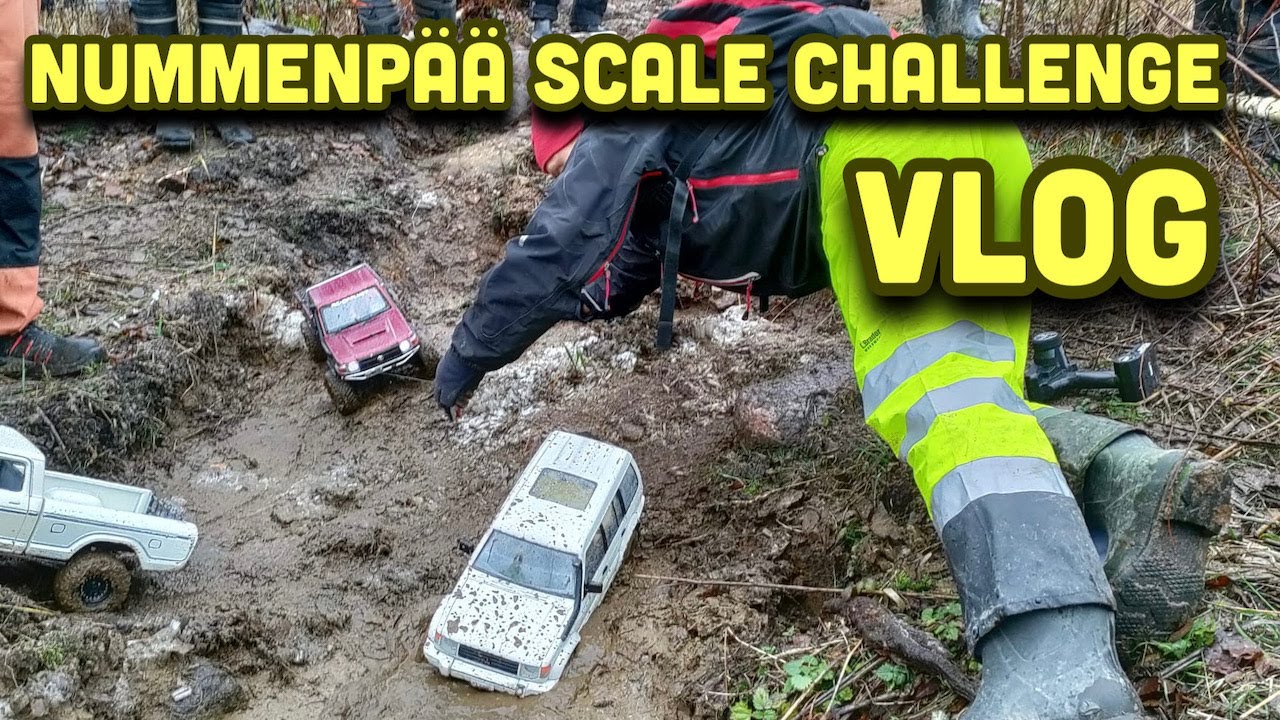Nummenpää Scale challenge 2021 VLOG - Jättimäinen rc-maasturi safari.