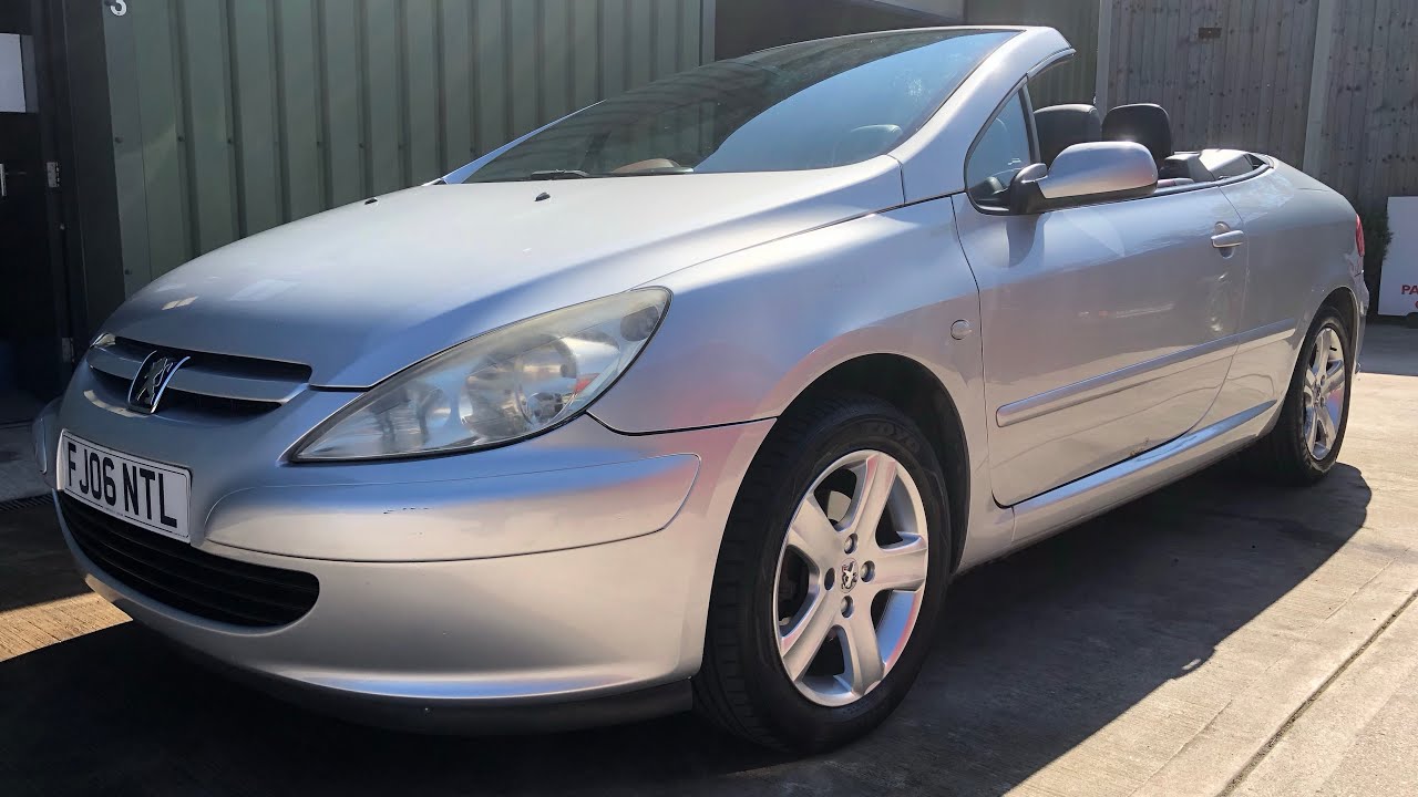 Обзор подержанного автомобиля Peugeot 307 cc convertible с автоматической коробкой передач
