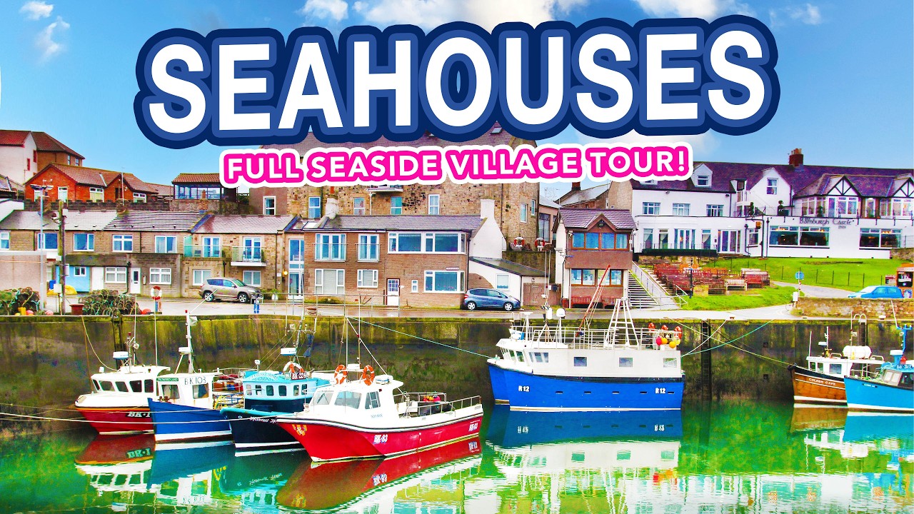 SEAHOUSES - A morning walk around Seahouses England