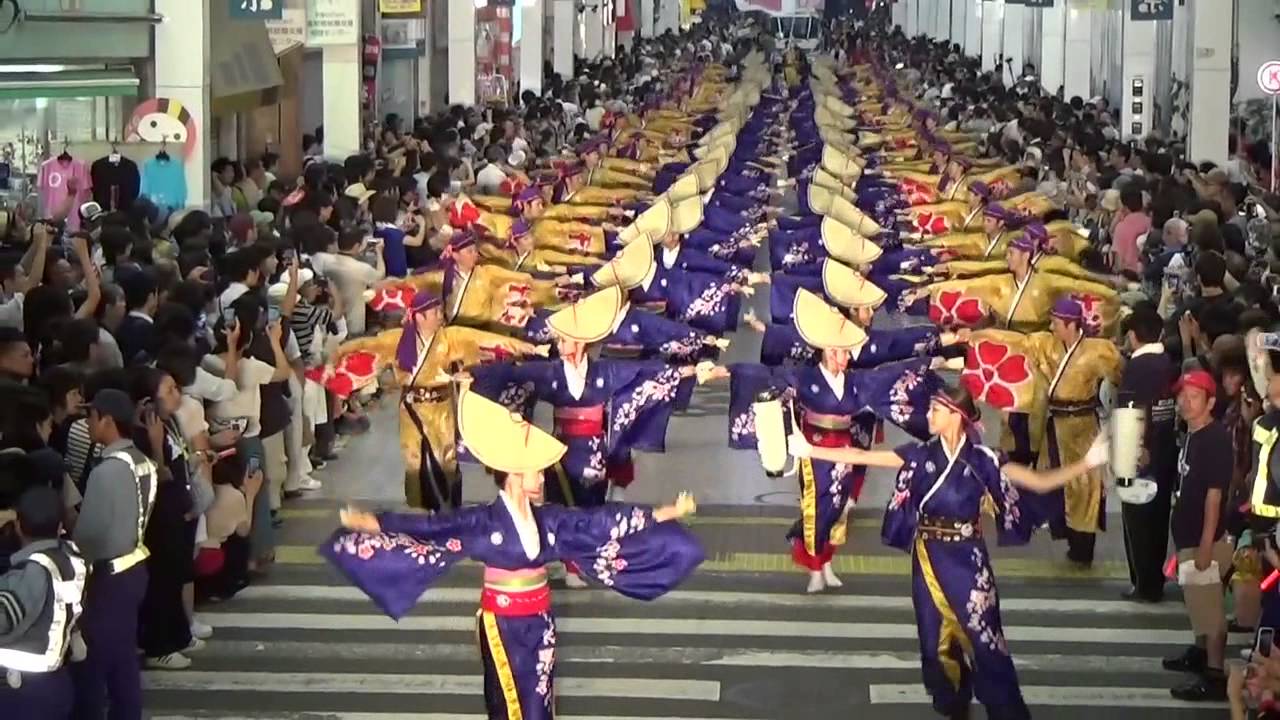 十人十彩　２０１４　帯屋町　第６１回よさこい祭り全国大会
