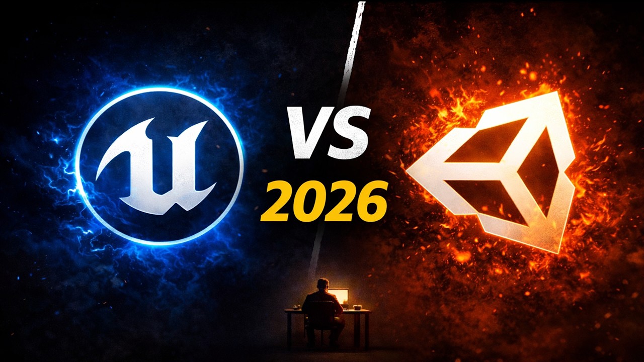 Unreal Engine против Unity в 2026 году — без фанатских придирок.
