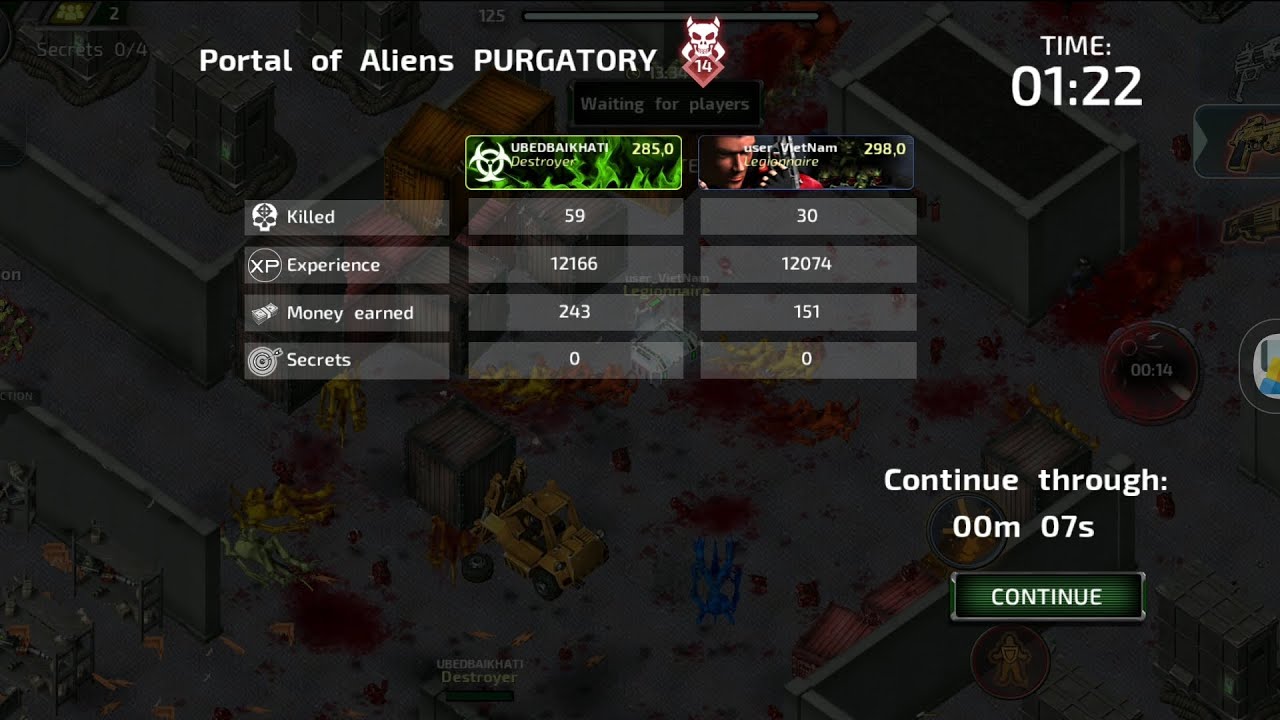 Alien shooter world purgatory mission 14 (squad)