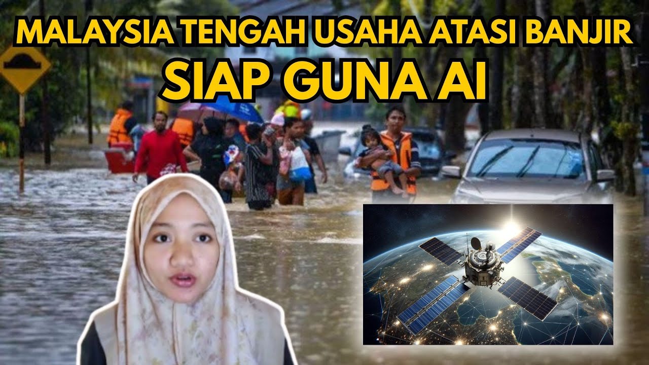GUNA AI, MALAYSIA PERBAIKI CARA TANGANI BANJIR !!! 