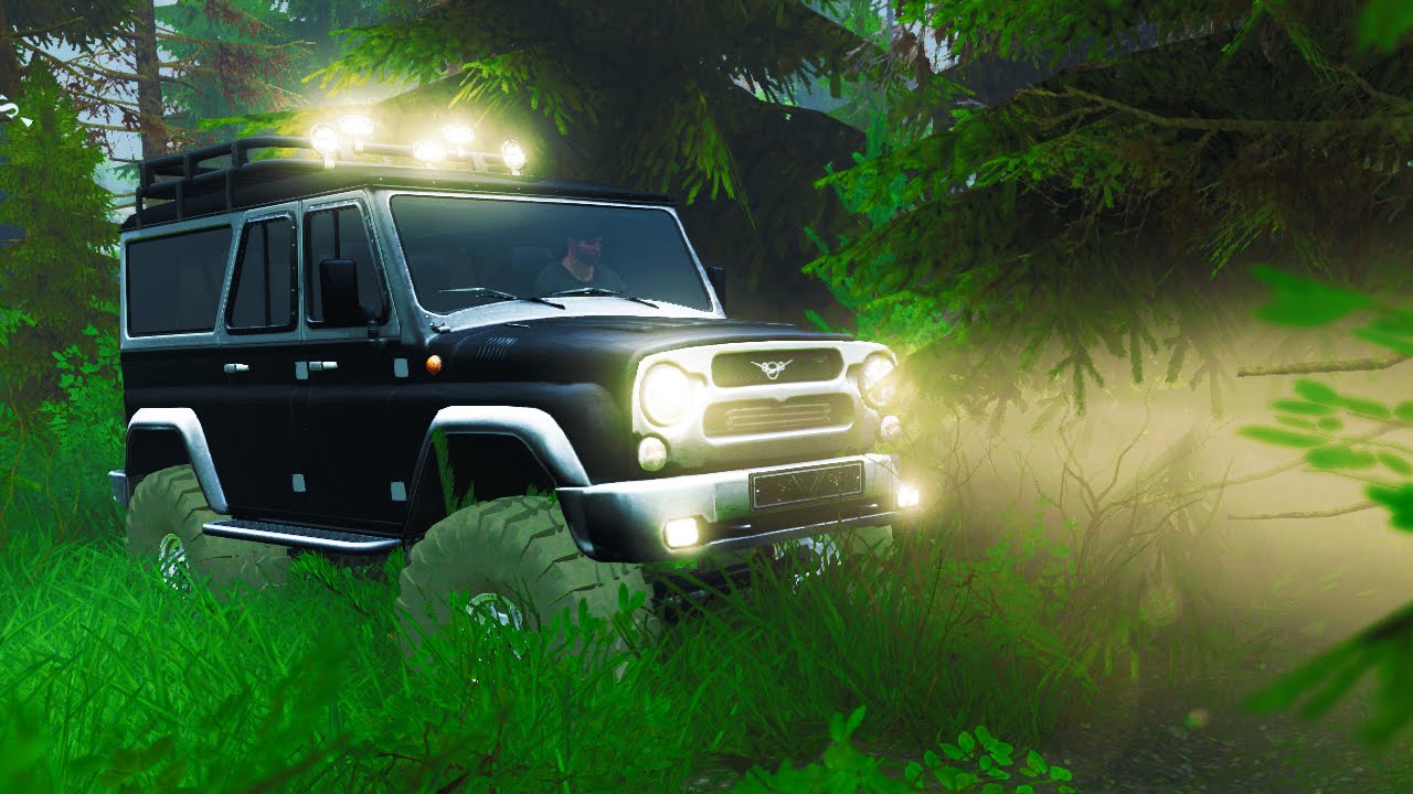 УАЗ Хантер против УАЗ Симбир - SpinTires