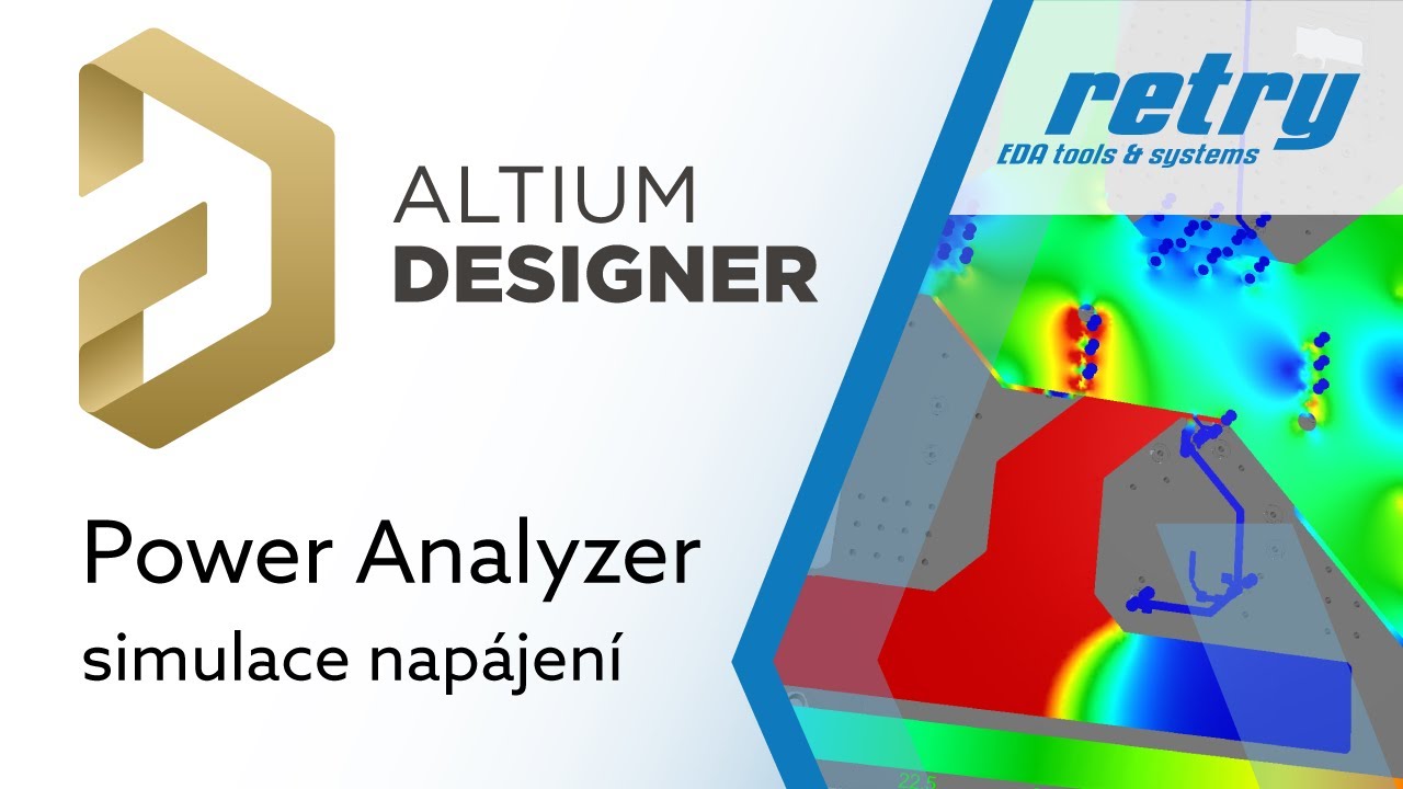 Simulace napájení na DPS v Altium Designeru