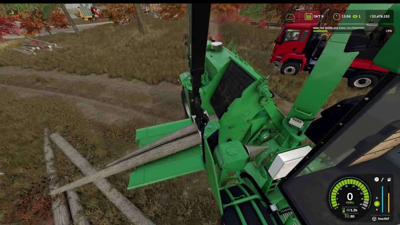 farming simulator 2025  bomen snipperen  #oostgroningen