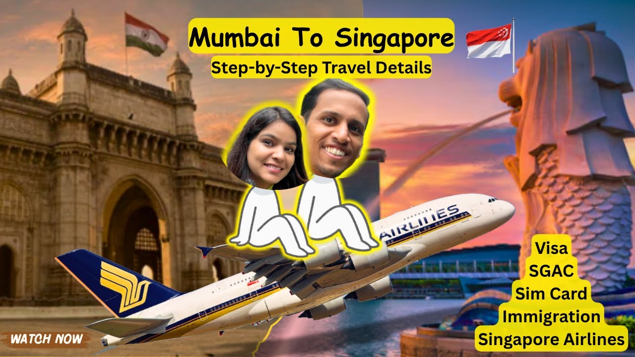 ✈️ Mumbai to Singapore 2026 | Visa, Flight, Immigration, Currency & MRT Tips | Ep 1