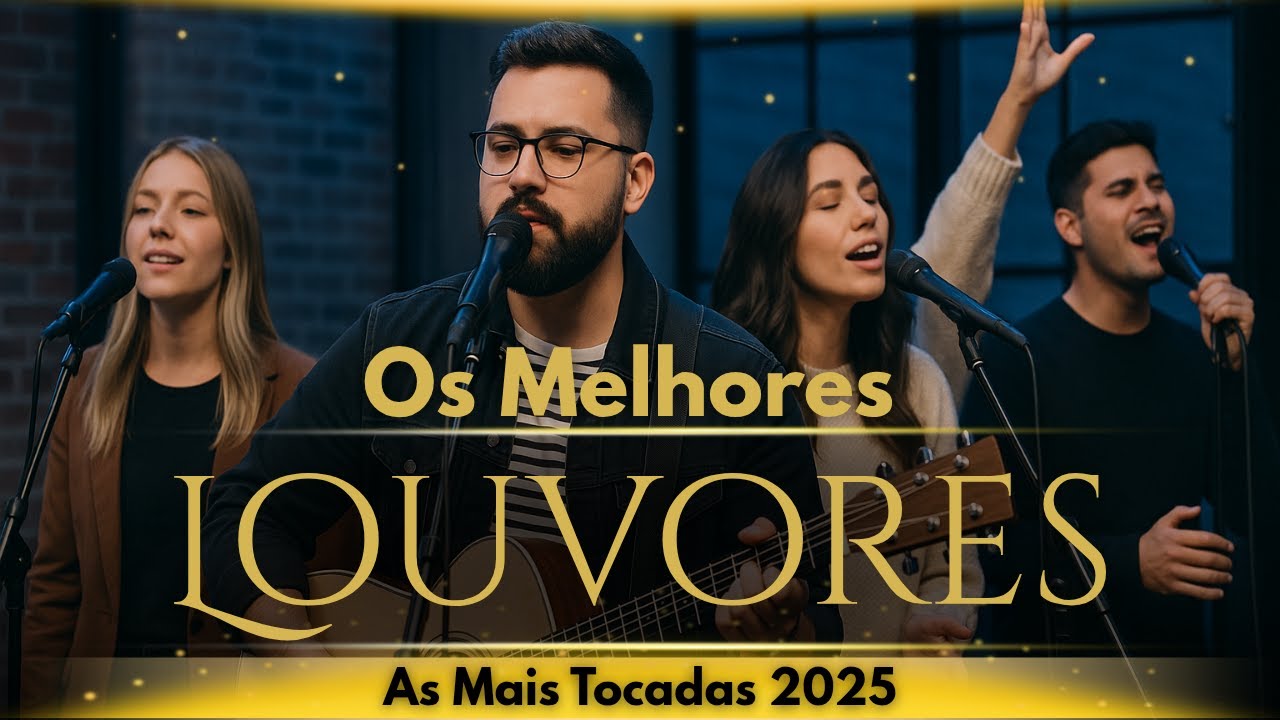 Lançamento 2025 - Os Melhores Louvores de Adoração | Hinos Evangélico Que Toca na Alma - Gospel 2025