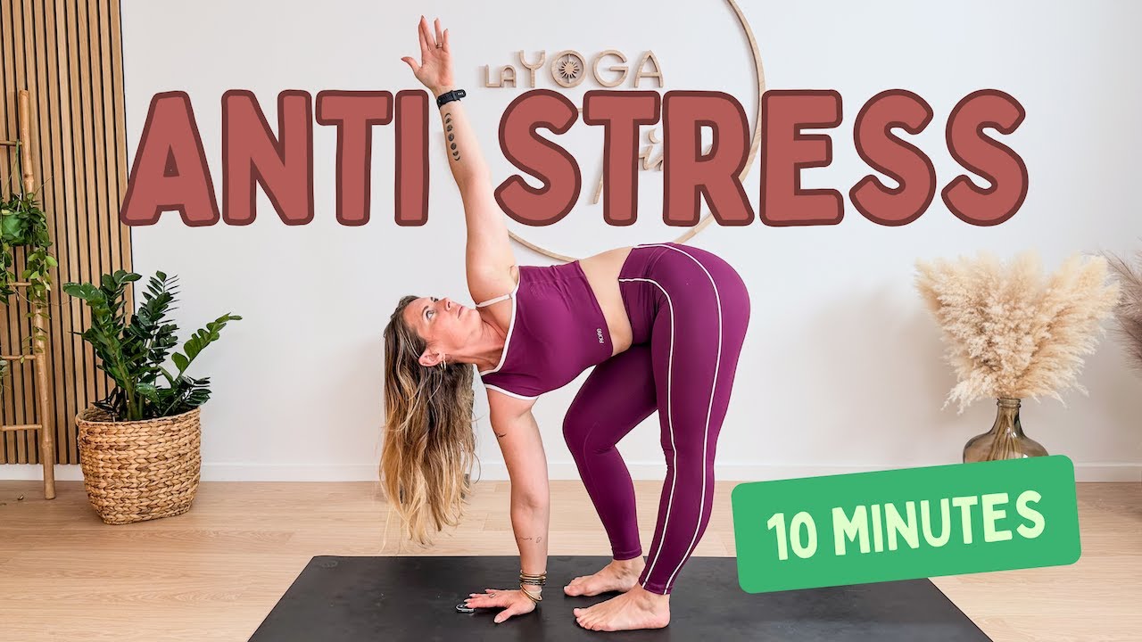 10 Minutes de Yoga Express Anti Stress | Respire & Rel&acirc;che