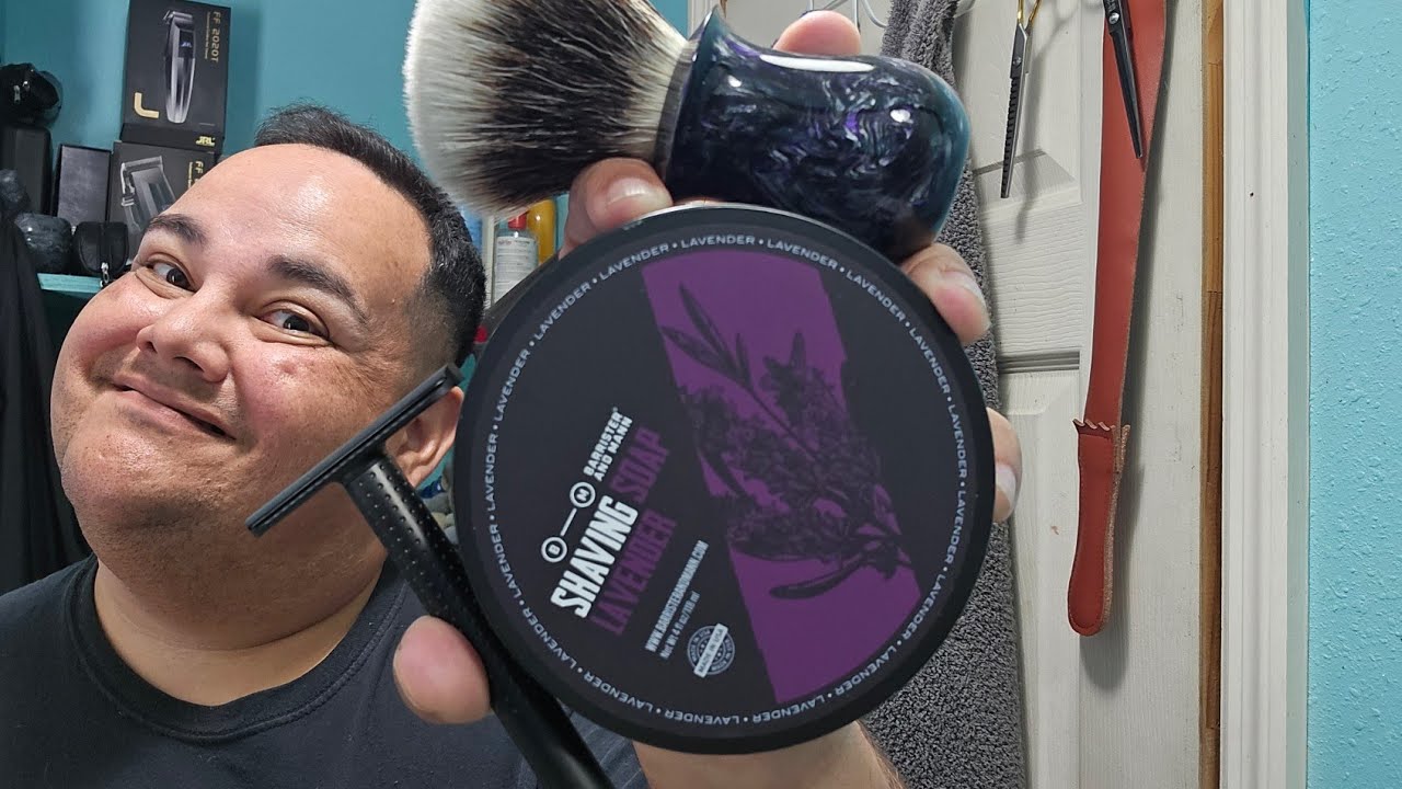 Самое гладкое бритье с лавандой в вашей жизни? | Tatara Amakuni + Barrister & Mann