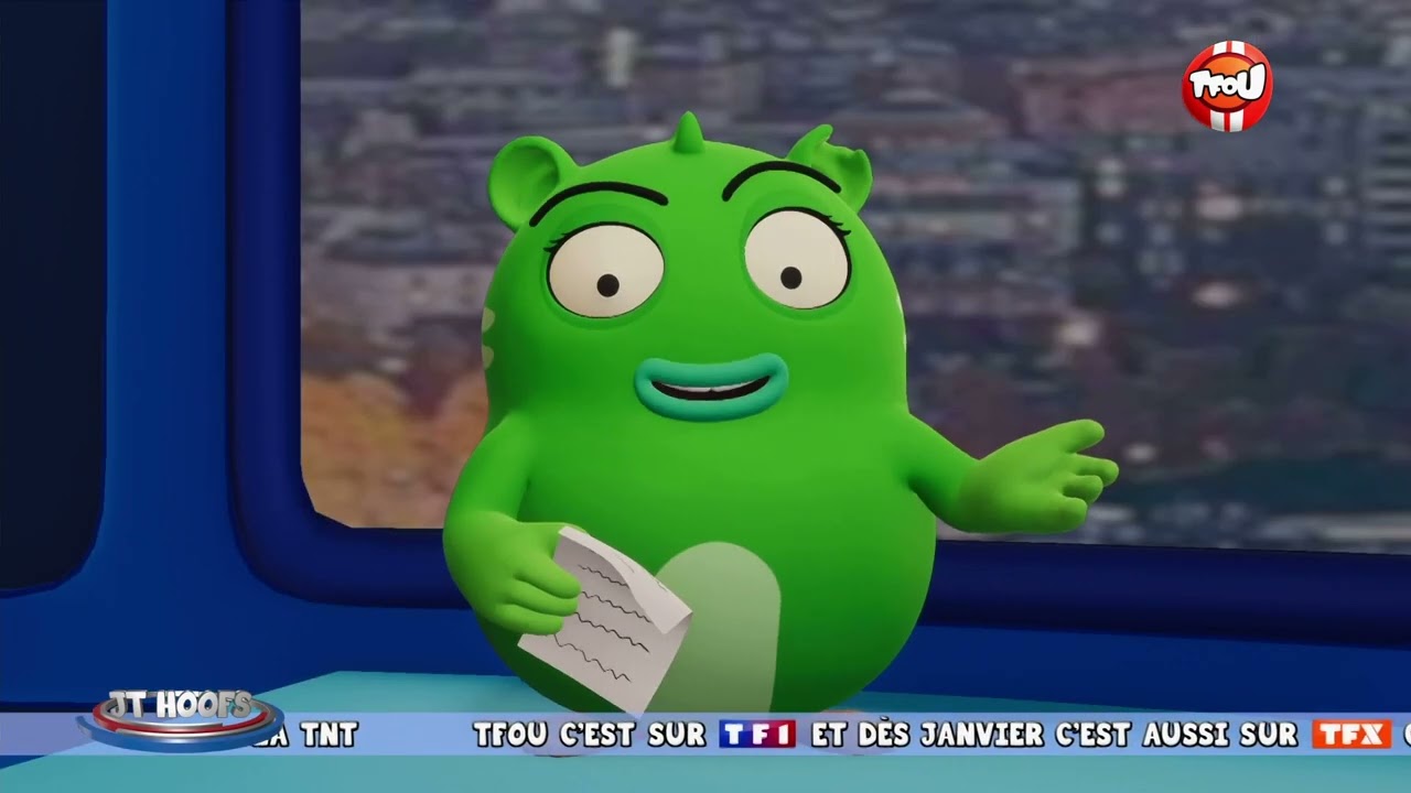 JT Hoofs TFou c'est aussi sur TFX n°2 + jingle et bande annonce
