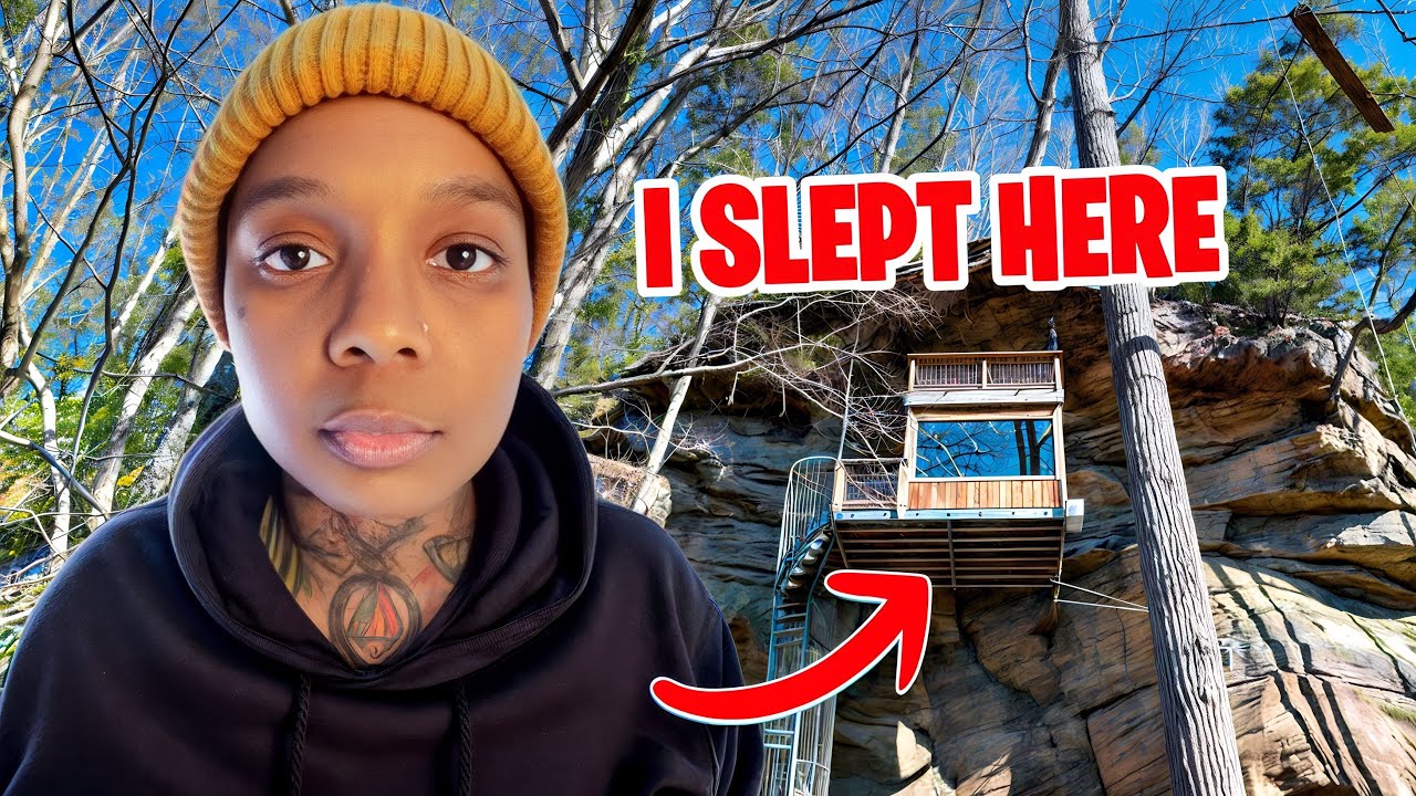 My Stay In The Most Unique Airbnb In Kentucky|Cliffside Home|Ep.263