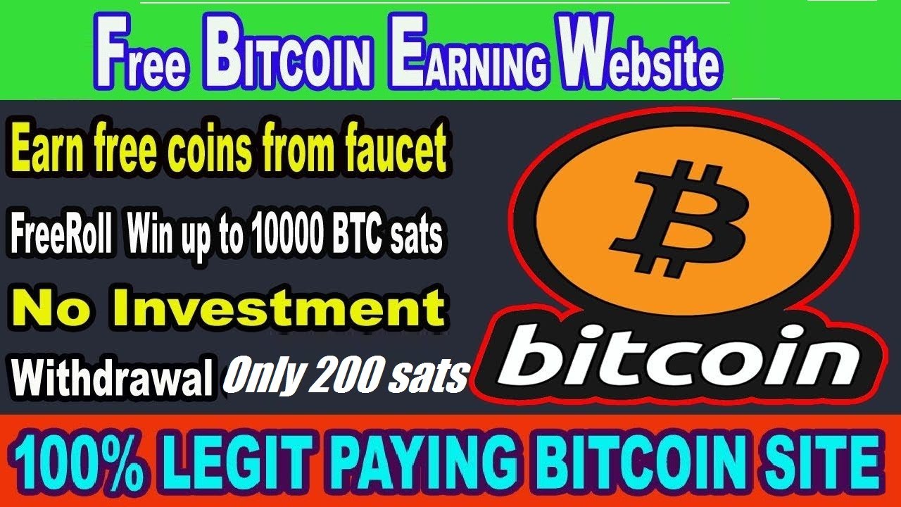 Earn unlimited Bitcoin Satoshi ||Free