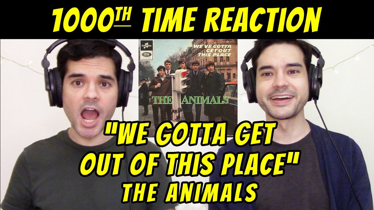 We Gotta Get Out of This Place - The Animals | TWINS REACTION to 1000th time listen!