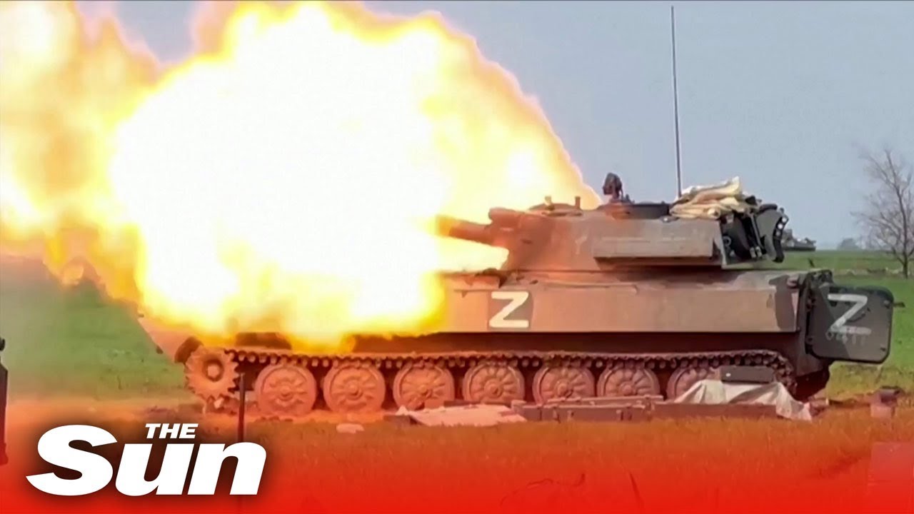 Russian artillery fire on Azovstal plant the last stronghold in Mariupol as battle continues