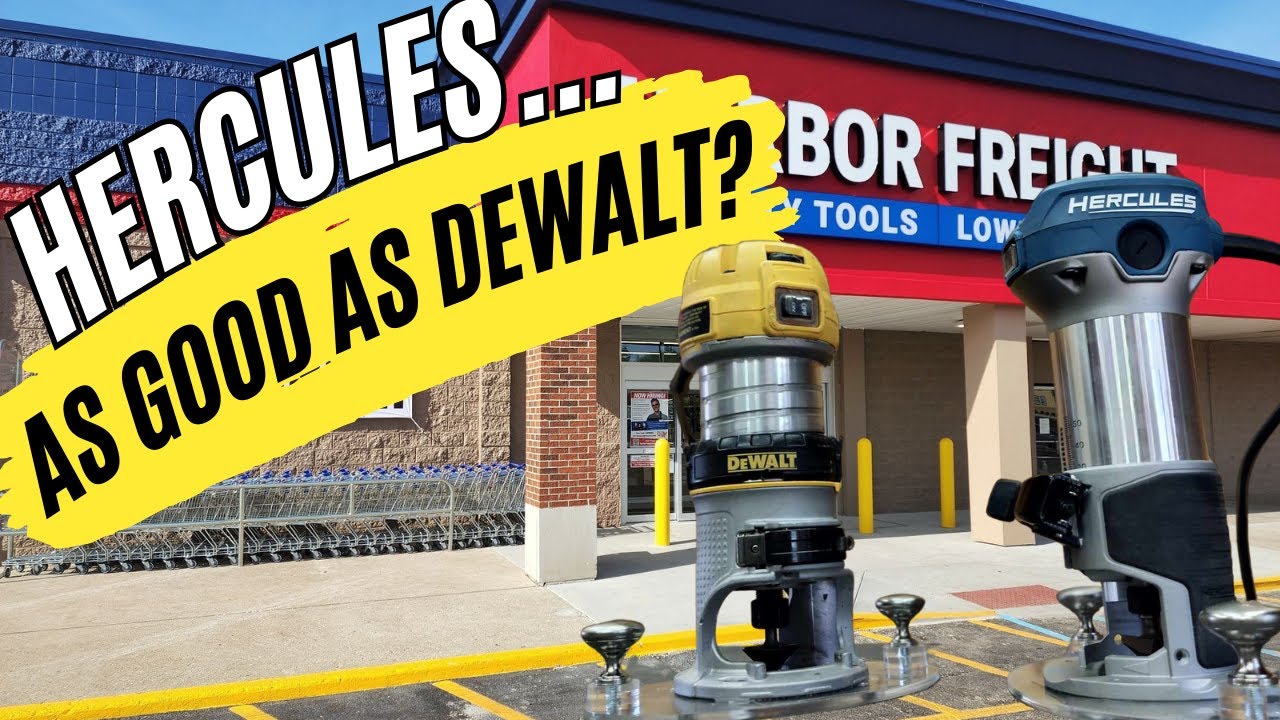 Обзор фрезера Hercules Trim: сравним ли он с DeWalt?
