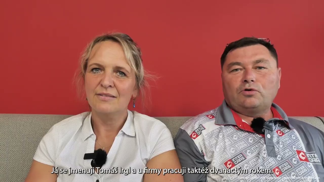 Anděla a Tom&aacute;&scaron;, zaměstnanci v ČB | DALIBOR UHL&Iacute;Ř DO SEN&Aacute;TU