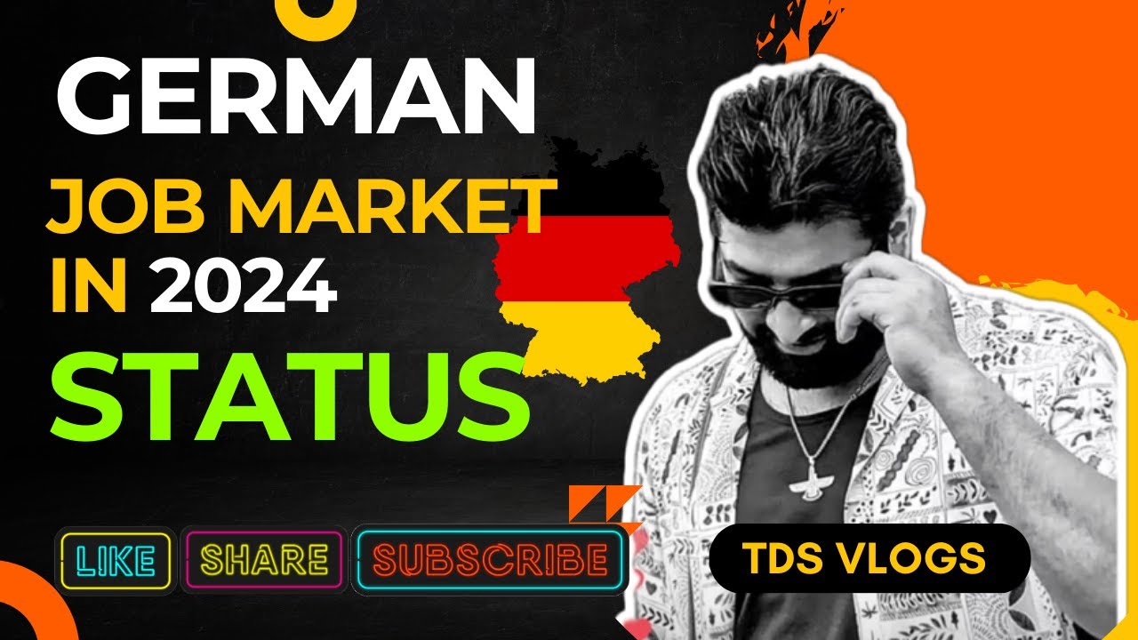GERMAN JOB MARKET STATUS IN 2024 - 2025 / JOBS IN GERMANY 2024 / INDIAN STUDENTS IN GERMANY 2024