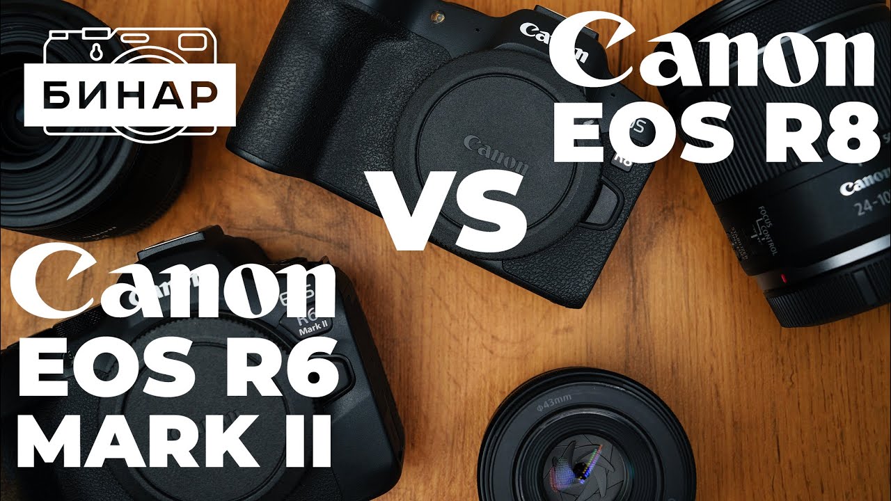 Сравнение Canon EOS R6 Mark 2 vs Canon EOS R8. Какую камеру Canon выбрать?