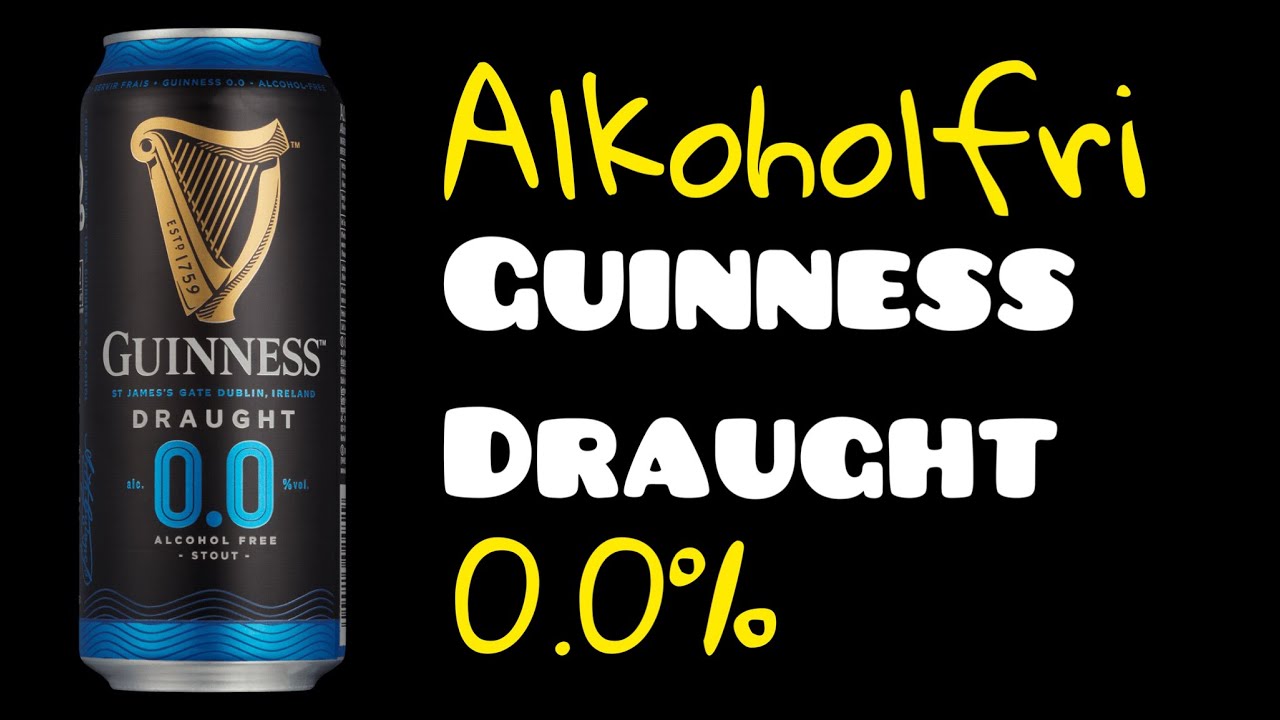 Alkoholfri Guinness 🇮🇪 Draught 0.0%