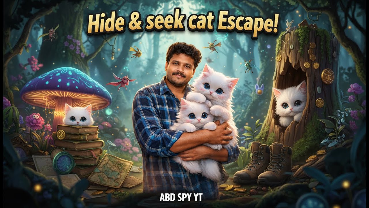 🤗Hide and Seek😮 PC PLAY💪 #HideAndSeekCatEscape #CatEscapeGame #viralgame2024 #recommended #sub