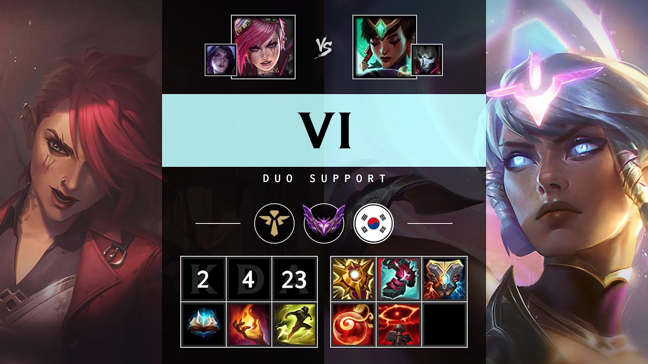 Vi Support vs Karma - KR Master Patch 25.15