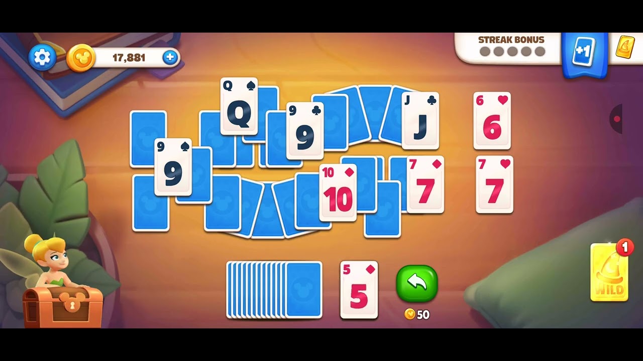 Disney Solitaire Level 17