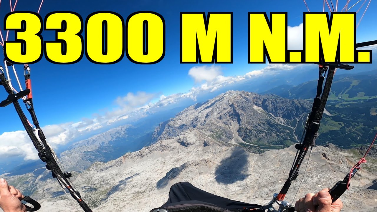 Paragliding Kössen, Rakousko - 63 km v mé nejvyšší výšce (14.8.2022)