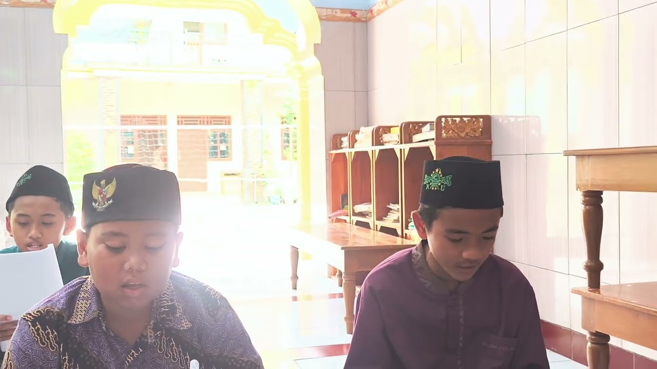 Syi'iran aqidatul awwam, day 2 Kegiatan pondok romadhon 1447 H