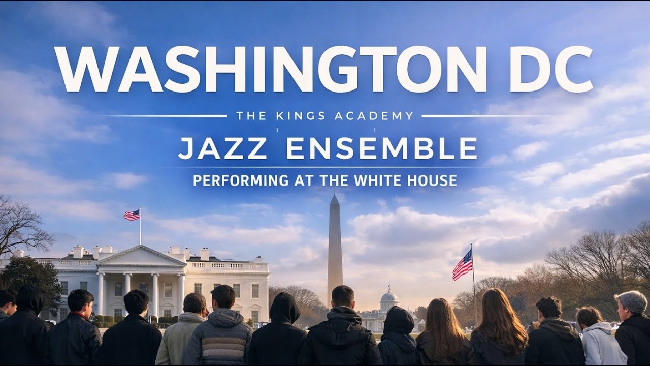 DC Travel Vlog | MS/HS Jazz Students Play at the White House!