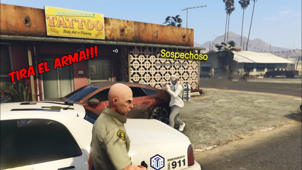 Ser sheriff no es nada fácil en... [GTAHUB]