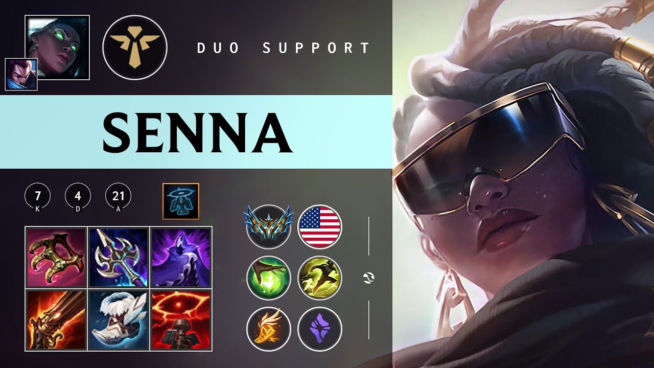 Senna Support vs Janna - NA Challenger Patch 26.01