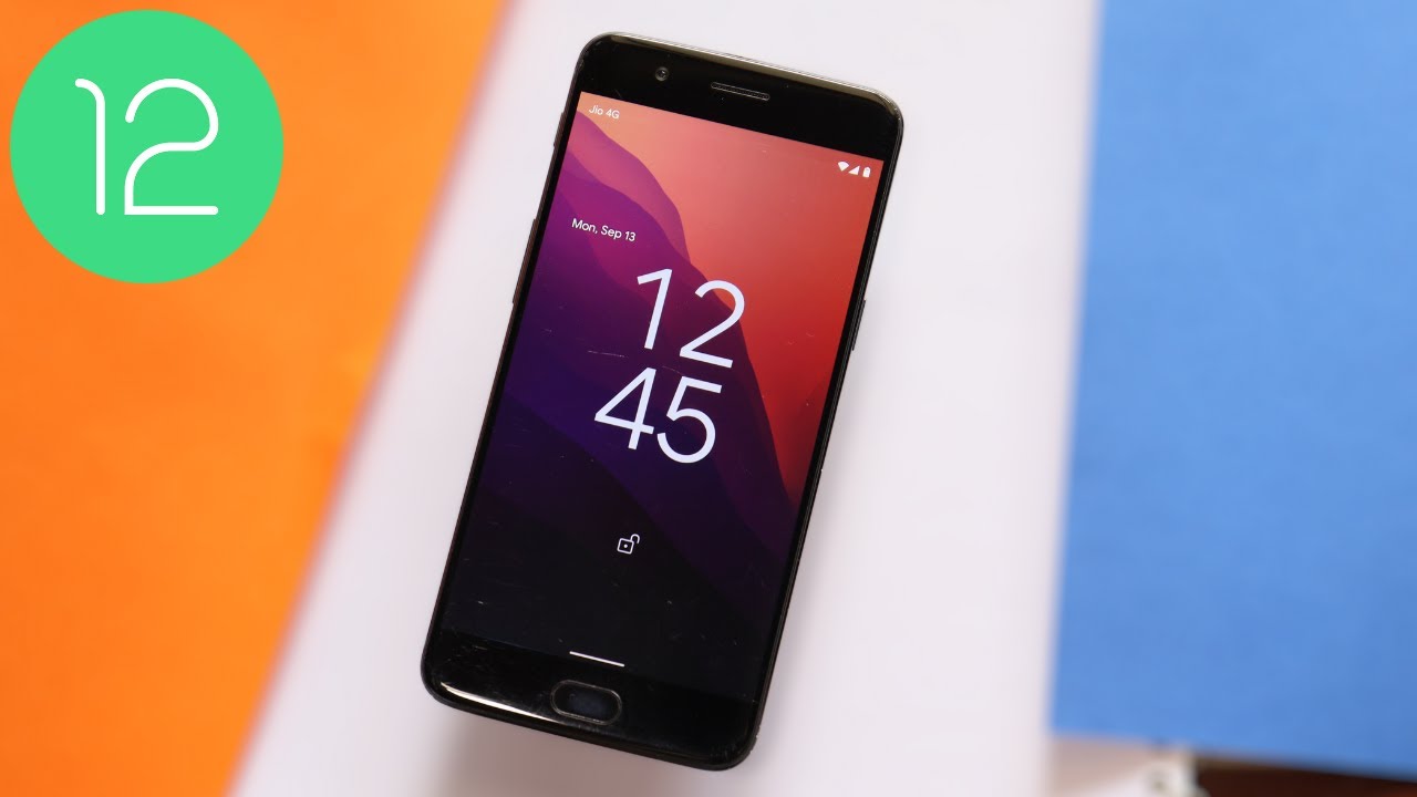 Get Android 12 Beta 5 on Oneplus 5 & 5T!