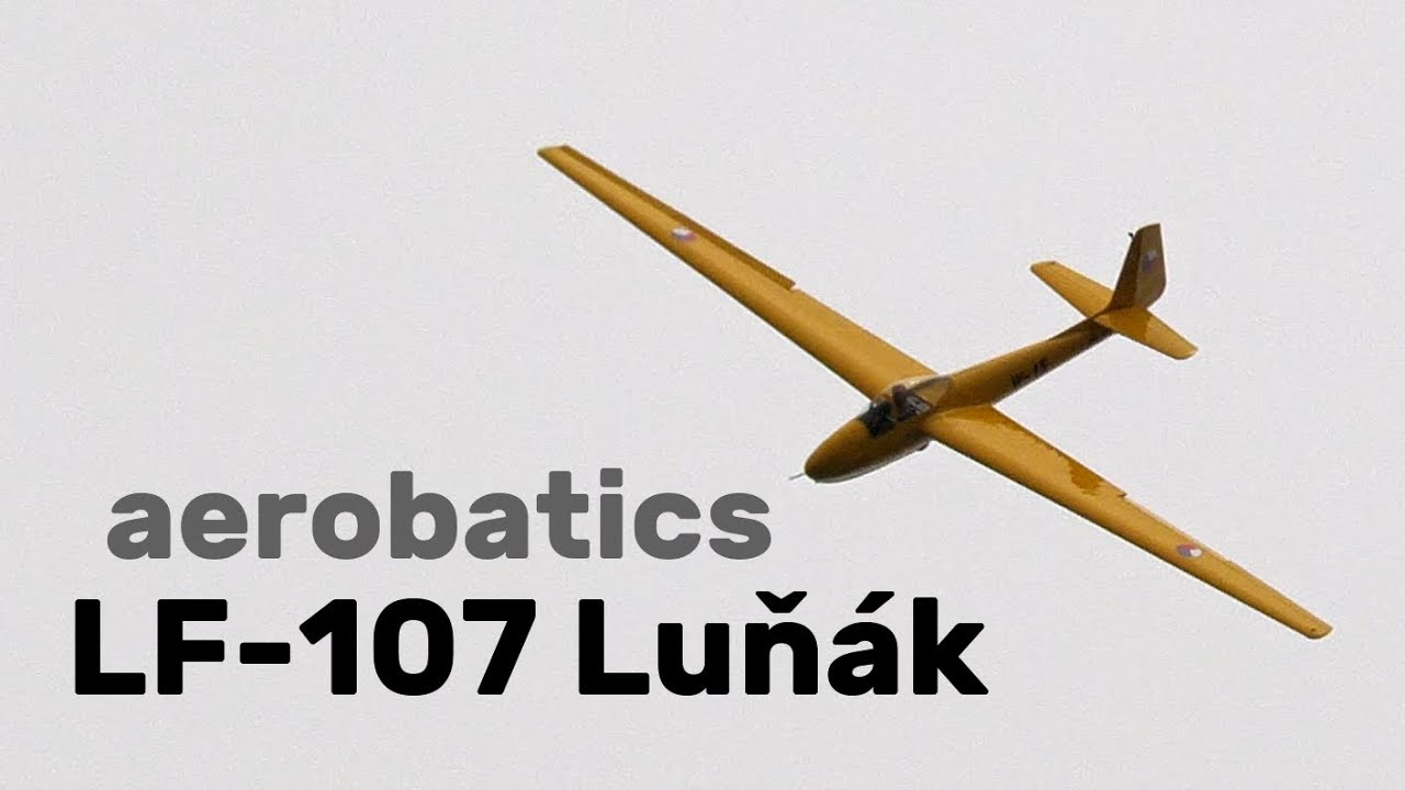 LF-107 Lunak | GLIDER AEROBATICS | 4K | 14th HISTORICAL AIRSHOW 2024