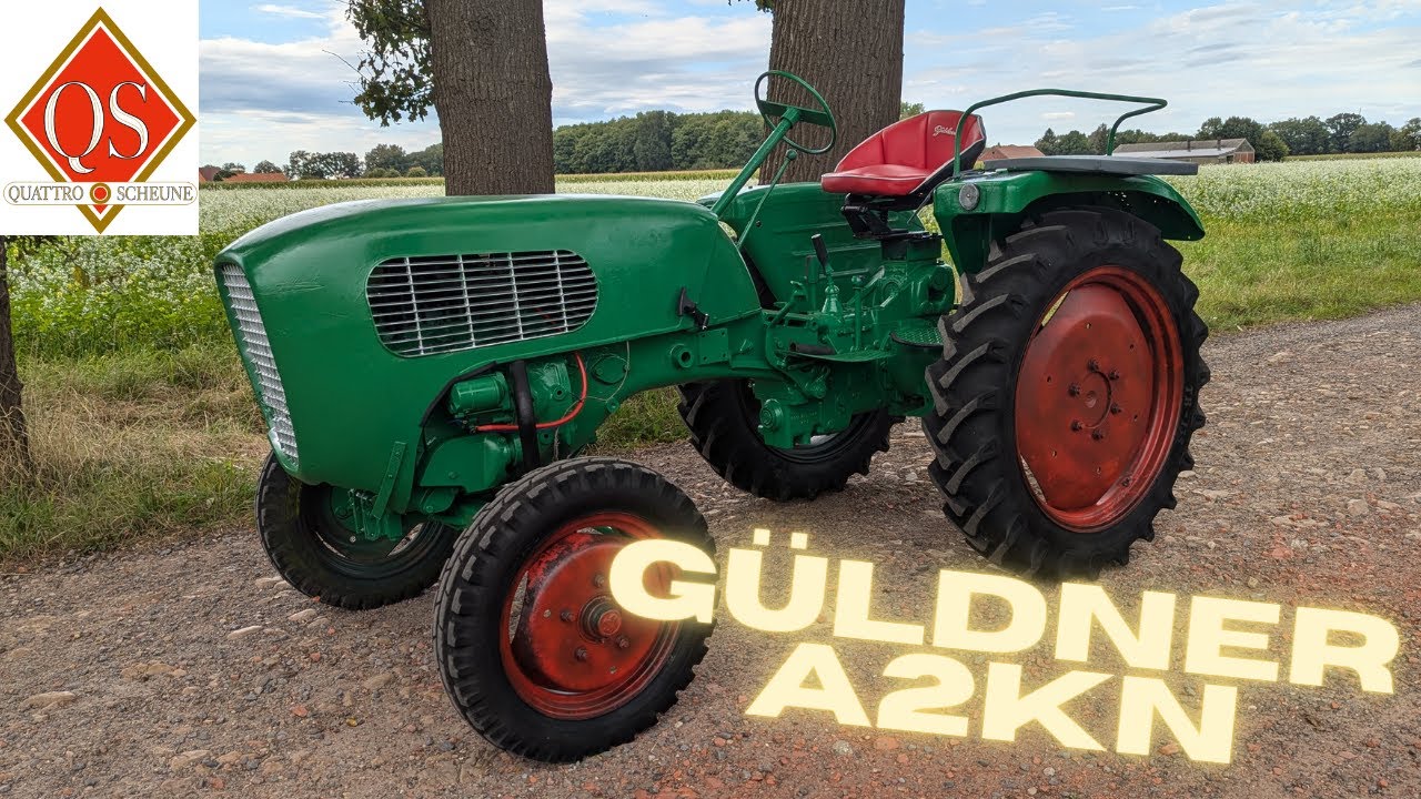Oldtimer Traktor Güldner A2KN Spessart kein Deutz oder Lanz 😁