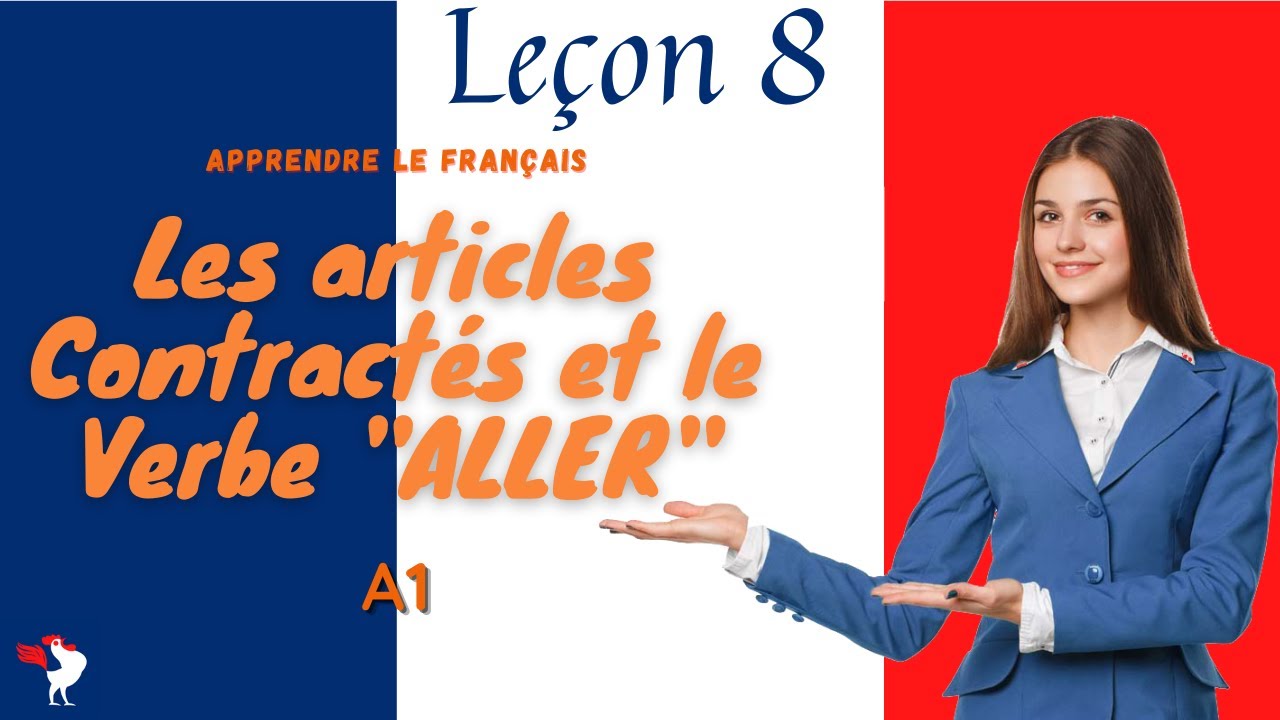 ✅ à in francese e le Preposizioni articolate in francese -Lezione 8- Les articles contractés