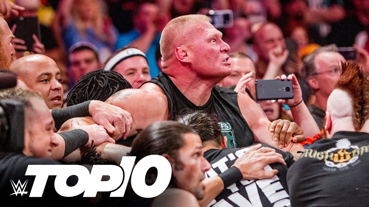 Возмутительные драки в раздевалке: Топ-10 WWE, 15 мая 2023 г.