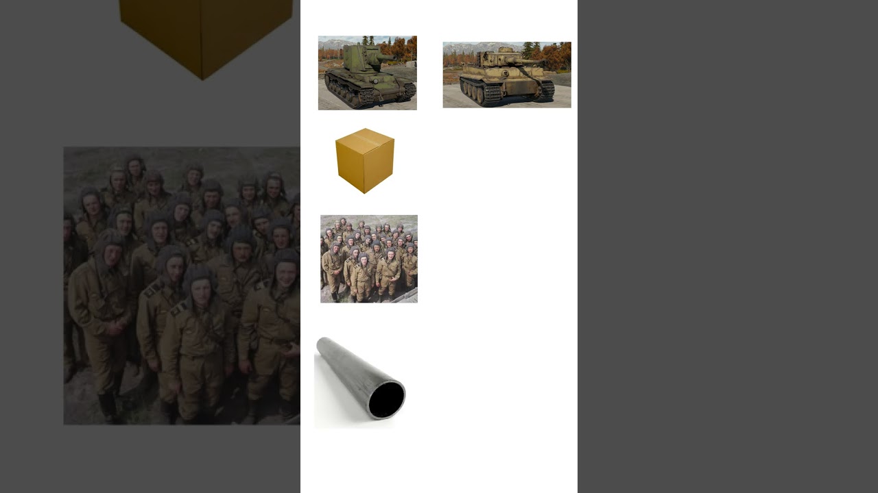 Ingredients of Russian VS German heavy tanks #ww2 #memes #warthunder