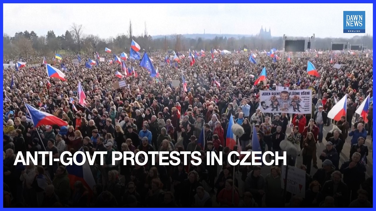 Tysiące ludzi zgromadziło się w Pradze w ramach masowego protestu antyrządowego | Czechy | Wiadomości z Europy