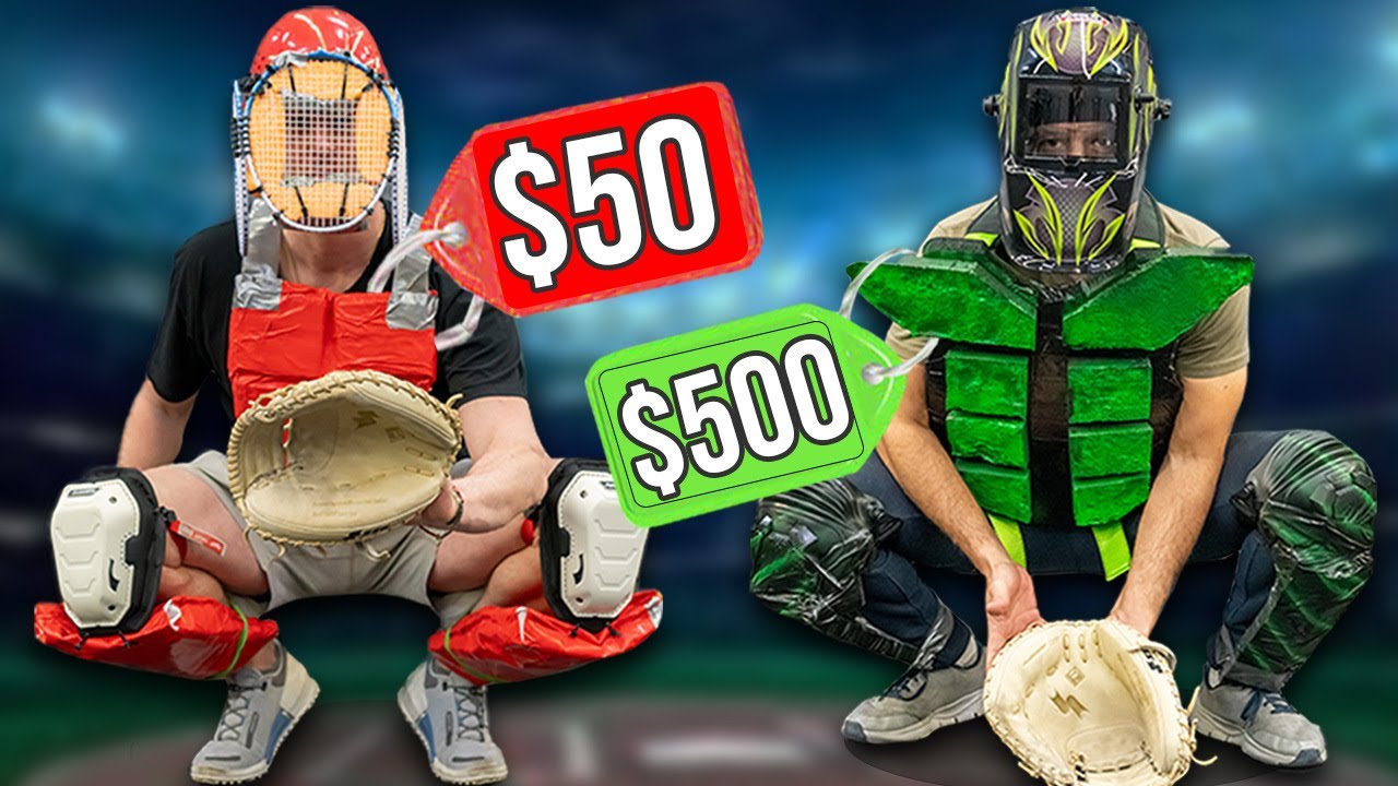 We Made Our Own Catcher's Gear!