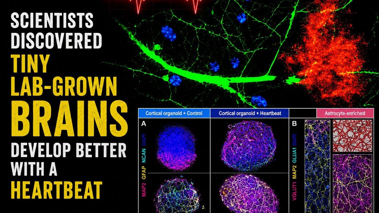 Scientists Discovered Tiny Lab-Grown Brains Develop Better With a Heartbeat