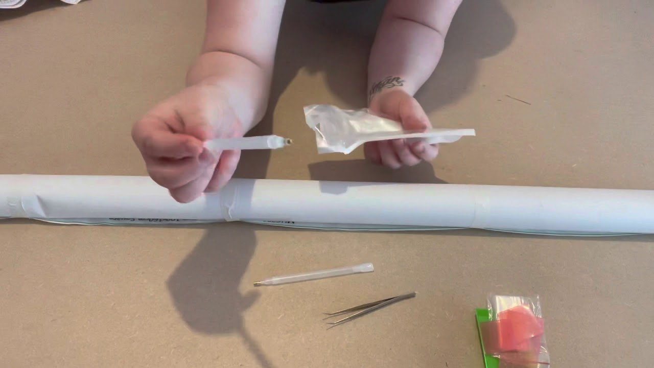 Unboxing diamond painting personnalisé de chez manhui Rachel store
