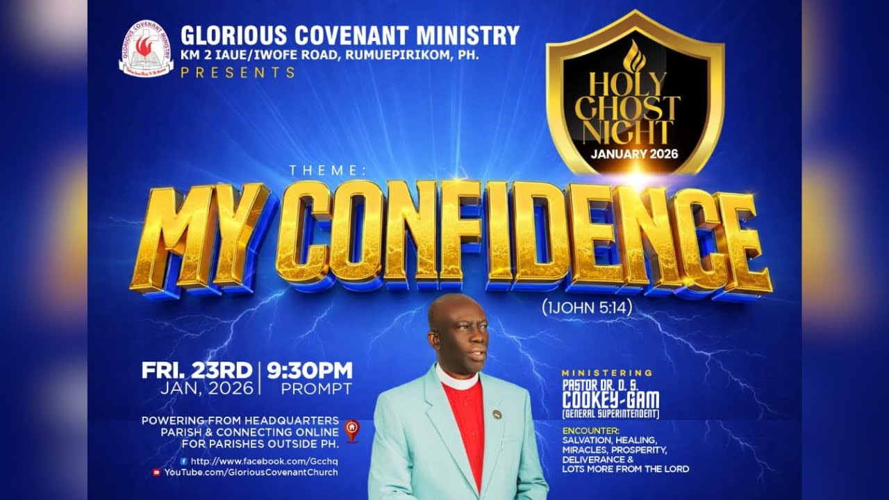 LIVE | HOLYGHOST NIGHT | 23/01/2026