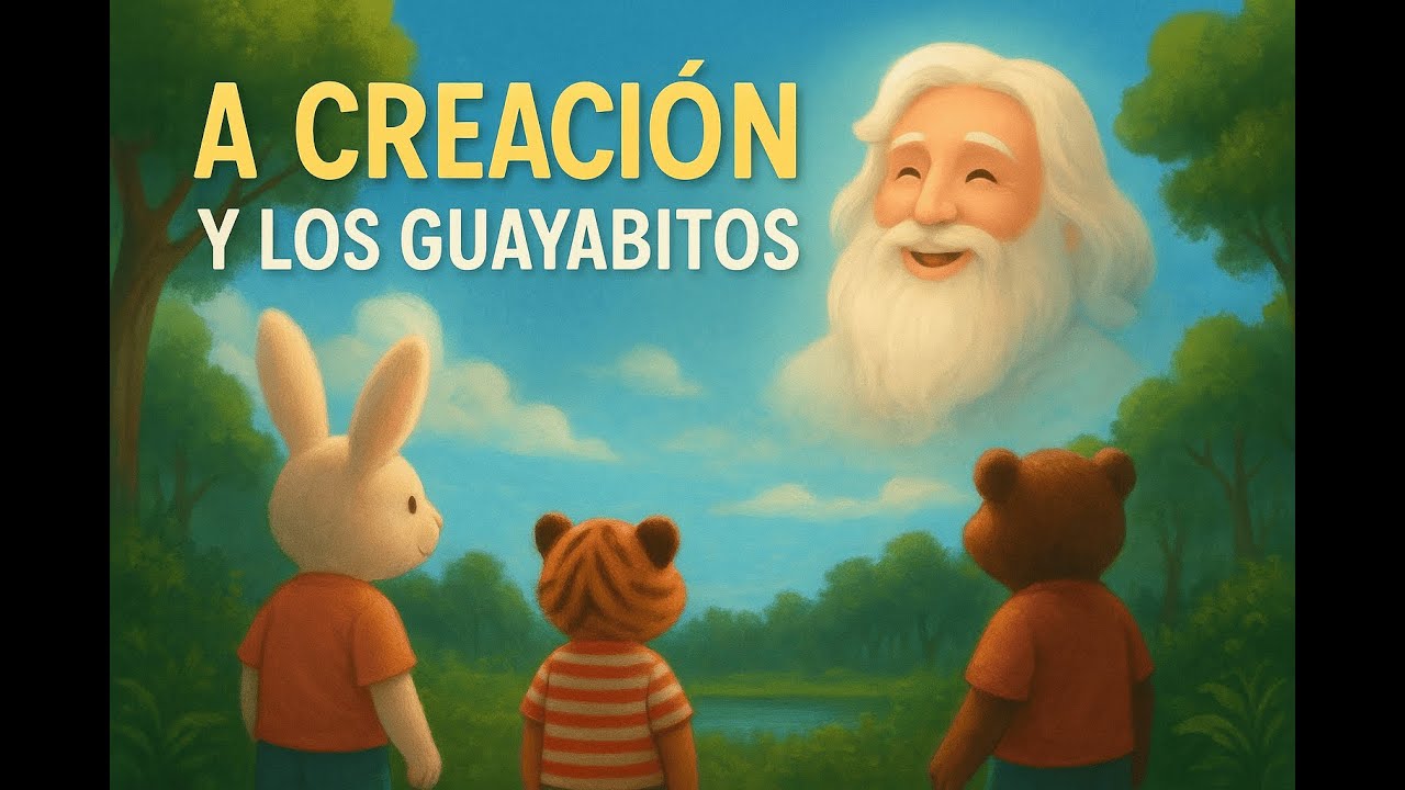 Dios así ,creó el mundo .Cuento explicado para niñ@s