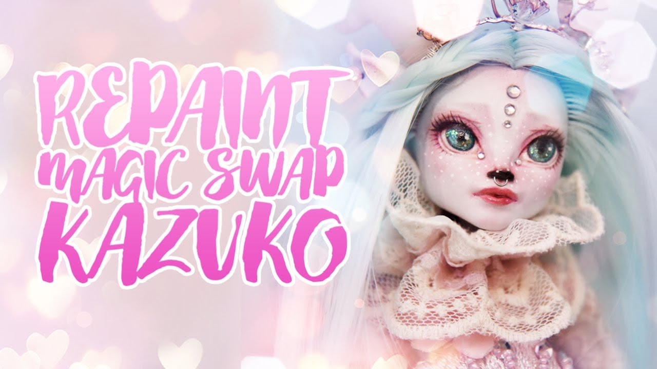 ☽ Moonlight Jewel ☾ Repaint Magic Swap Kazuko the Shironuri Pan