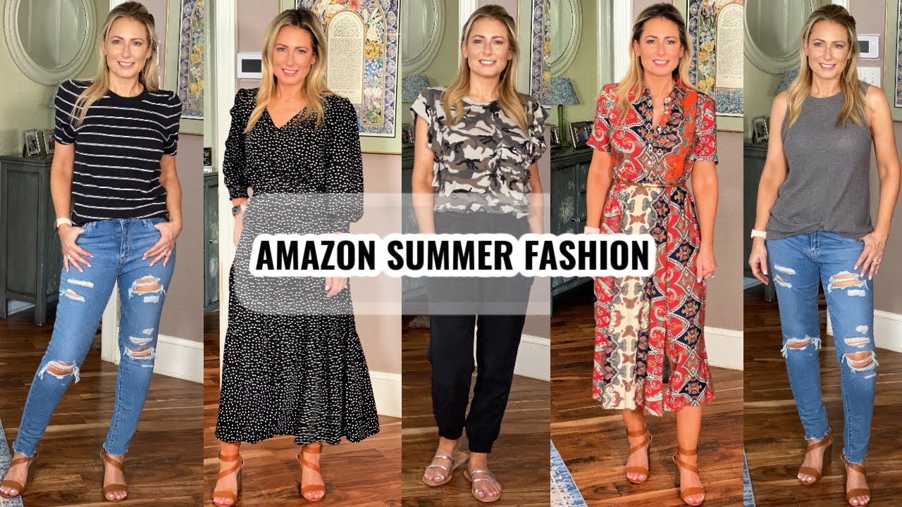 МОДНАЯ КОЛЛЕКЦИЯ AMAZON | Платья | Футболки | Спортивная одежда | MsGoldgirl