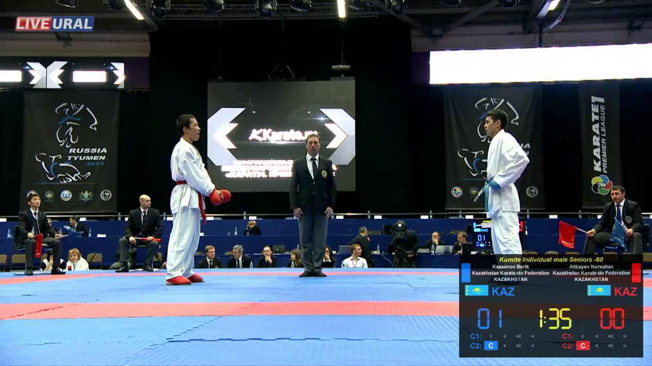 Karate1 Premier League, Tyumen 2013 Kumite Individual male Seniors -60