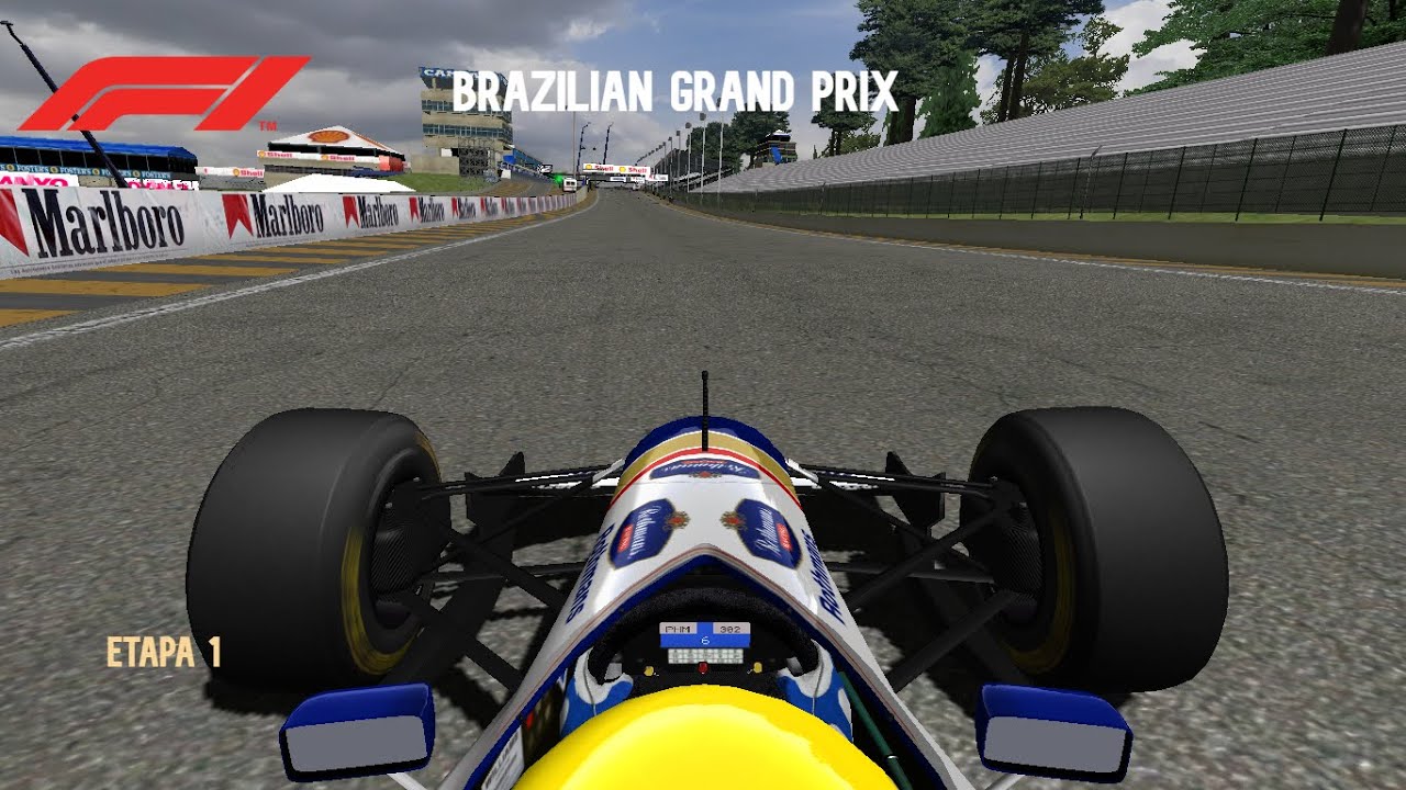 F1 1994 Brazilian Grand Prix | Ayrton Senna Onboard Lap