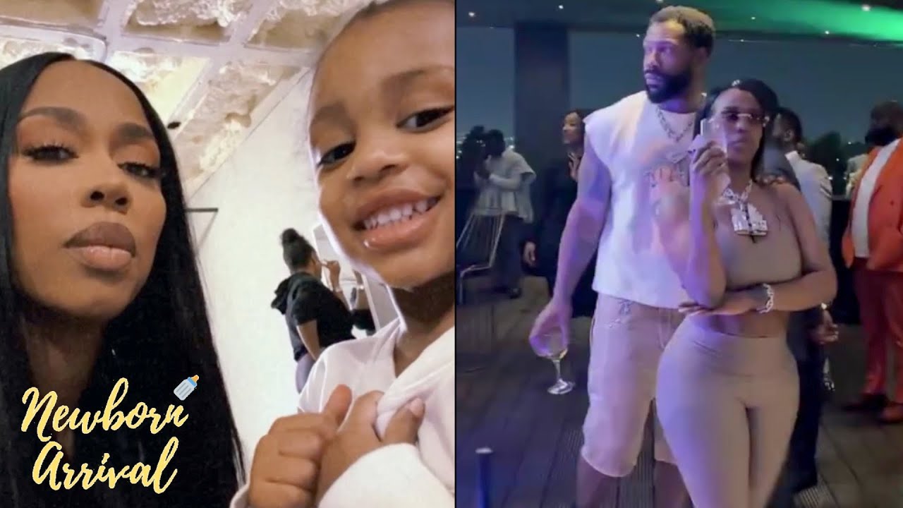 Kash Doll Returns To Son Kashton After Getting Flewed Out To Ghana By NFL Star Za'Darius Smith! 🛩