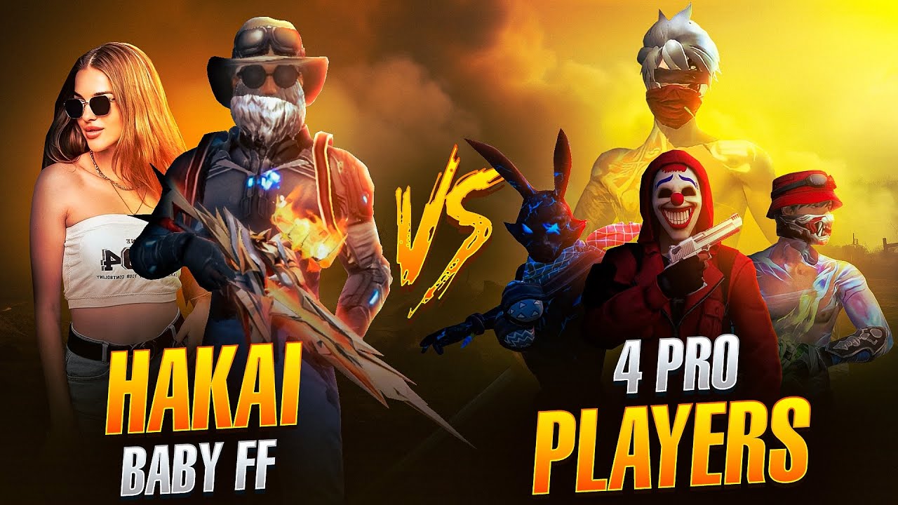 HAKAI TV & BABY vs 4 Pro Players || My New Girlfriend 😱❤